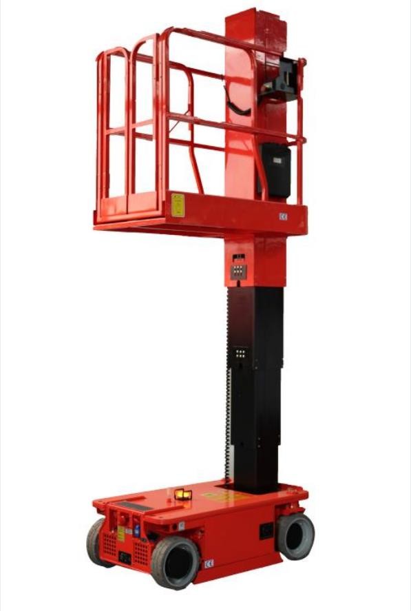 CE Self Propelled Vertical Lift Elevator 4.8m Height Vertical Boom