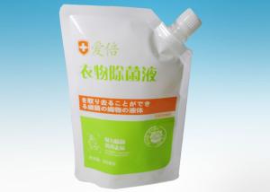 Wholesale Custom Printed PET Spout Plastic Bags for Laundry Detergent from china suppliers