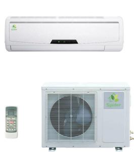Wholesale PVC 1hp Split Type Aircon Inverter , High Efficiency Ductless Wall Ac from china suppliers