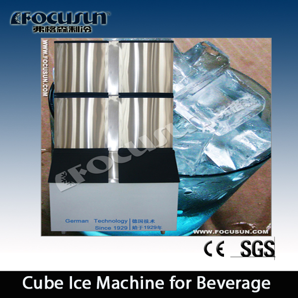 1560 KG Voltage 380v/3p/50hz FOCUSUN 10T Tube Ice Machine Professional Tube Ice Maker