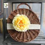 UVG wholesale silk flowers in individual artificial penoy for floral wall