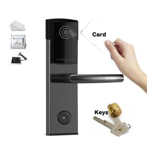 Wholesale Stainless Steel Hotel Keyless Locks DC6V RFID Card Smart Locks 4AA Alkaline from china suppliers