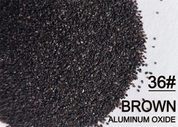 Tilting Furnace Aluminum Oxide Abrasive Grits FEPA Brown 30# 36# 46# For Cutting