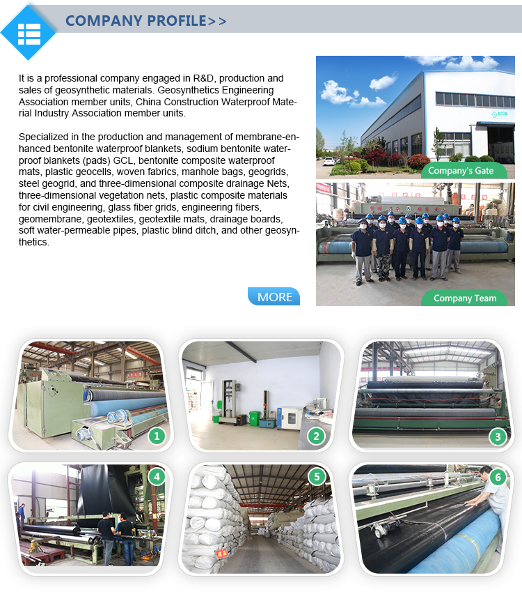 High Density Polyethylene Geomembrane Coating for Anti-seepage Geosynthetic Clay Liners