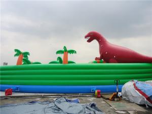 Wholesale Colorful Dinosaur Theme Inflatable Water Parks For Pool And Lake from china suppliers