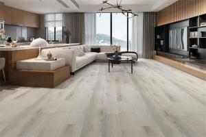 Wholesale Luxury Plastic Waterproof Spc Flooring 4mm 4.5mm IXPE Backing from china suppliers