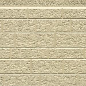 Wholesale 383mm Width Large Brick Decorative Fireproof B2 Insulated PU Sandwich Panels from china suppliers