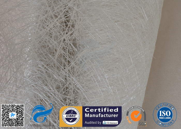 CSM 300g 450g 600g E Glass Fiberglass Chopped Strand Mat For Boat Building