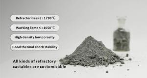 Wholesale Refractory Corundum Mullite Industry Furnace Anti Penetration Castable from china suppliers