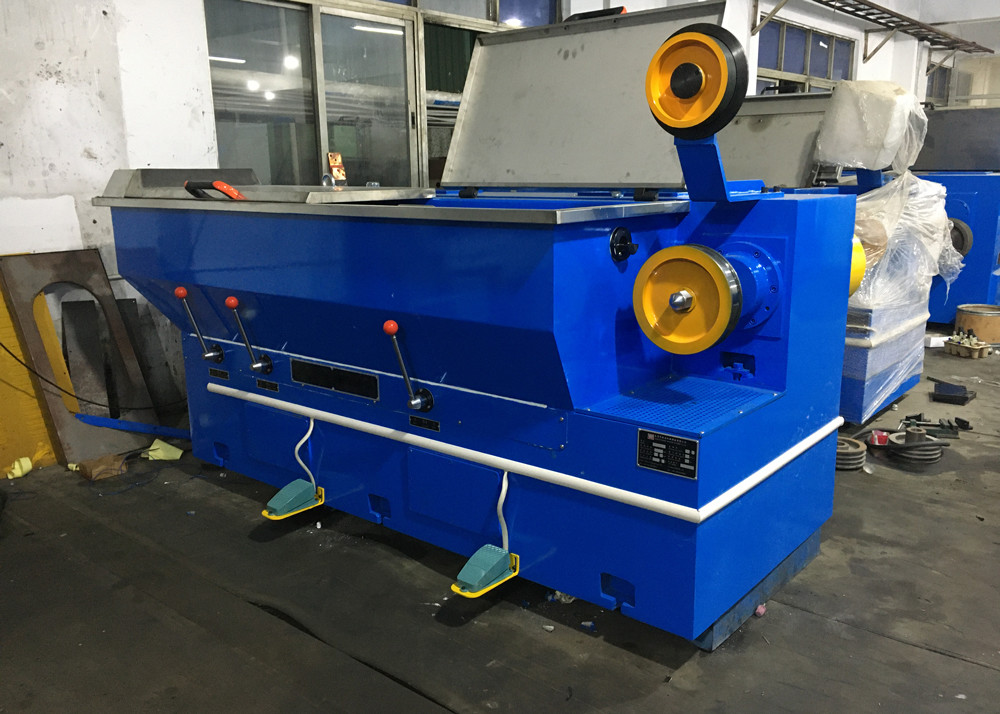 Chinese Brand New 3mm To 0.4mm Intermediate Wire Drawing Machine With Annealer For 1.5 2.5 Electric Cable