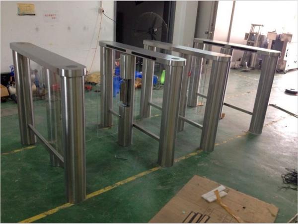 CE Approved High Speed Stainless Steel Fingerprints Swing Gating Turnstiles MA