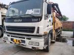Second Hand 46 Meter Putzmeister Semi-Dry Shotcrete Concrete Pump Truck Total