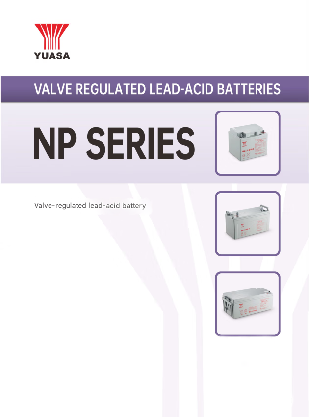 YUASA NP65-12 12V 65Ah UPS Battery Rechargeable Battery VRLA Battery for Solar System/Electric Power