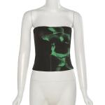OEM Summer Women'S Solid Color Slim Fitting Navel European American Style