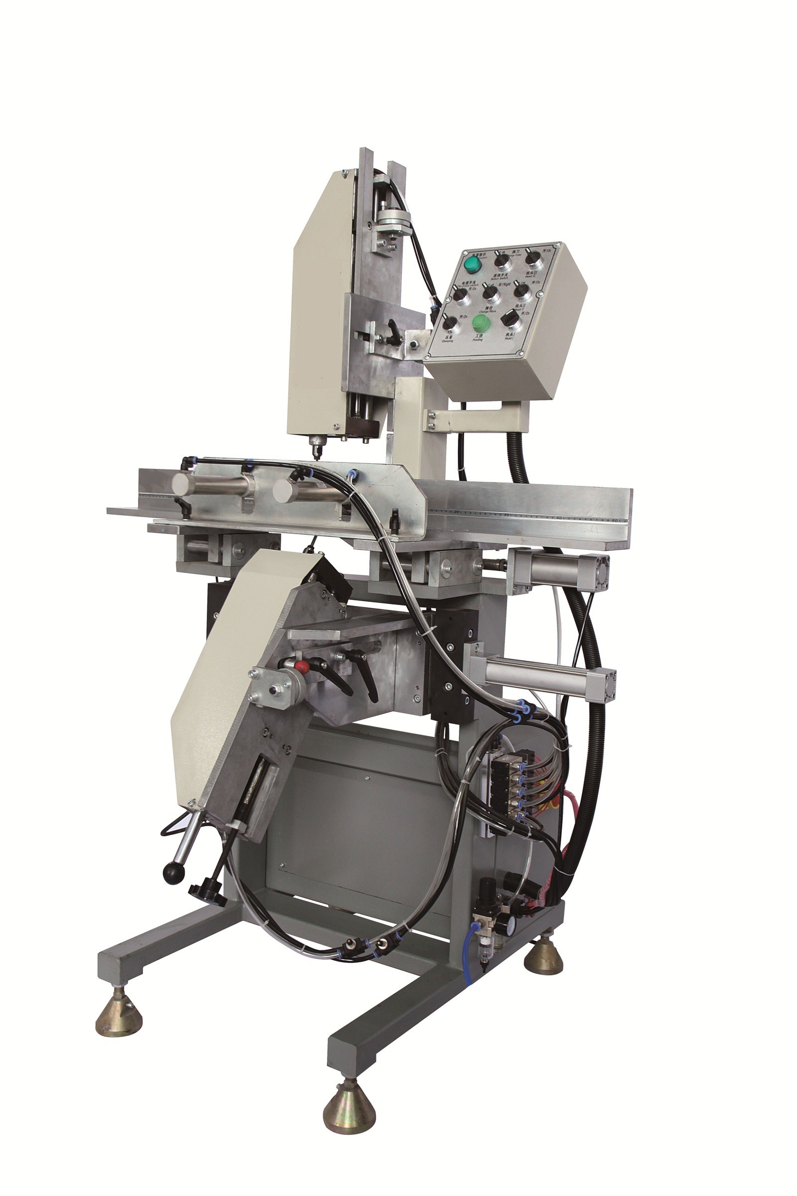 NEW UPVC Window and door water slot milling Machine