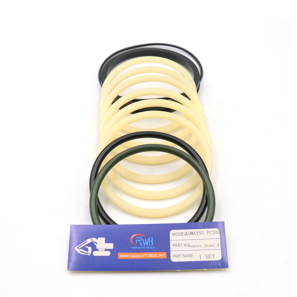 PC200-7 Komatsu Seal Kit Hydraulic Repair Center Joint PU / NBR
