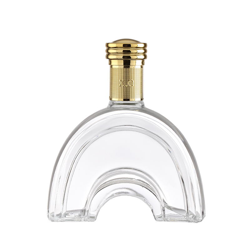 Liquor Wine Whisky Vodka Tequila Bottle with Aluminum Plastic PP Collar Material