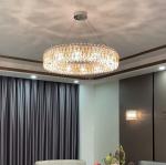 Luxury Living Room Sitting room Metal Round gold ceiling light(WH-MI-306)