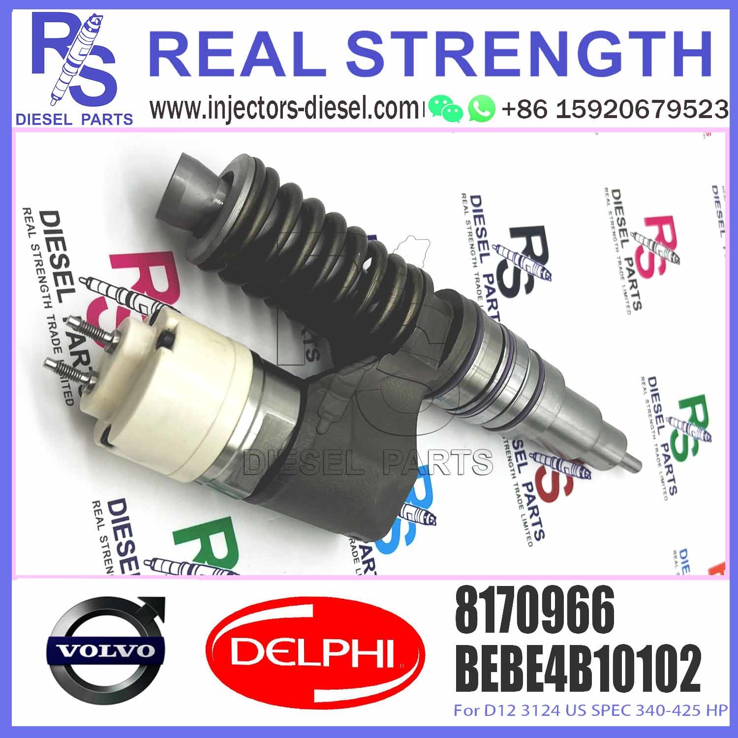 Diesel parts nozzle assembly Pump injector BEBE4B10002 injector 8170966 for diesel engine