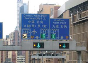Wholesale Low Consumption LED Lane Control Signs Free Standing For Driving Signs from china suppliers