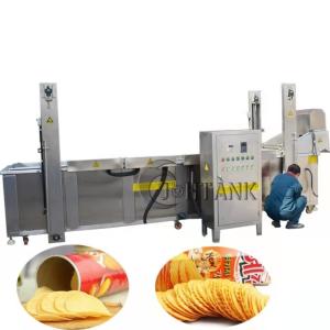 Wholesale Food Grade Continuous Frying Machine Electric Gas Diesel Heating from china suppliers