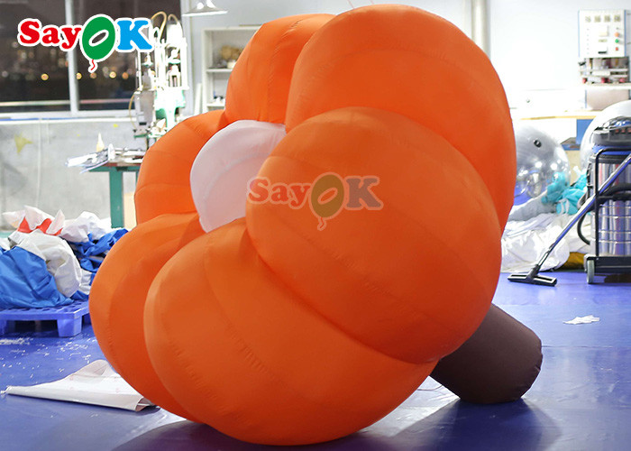 2m Oxford Fabric Custom Inflatable Flowers With LED Light