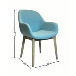 Customized Fabric Solid Wood Dining Room Chair for Hotel Furniture in Northern