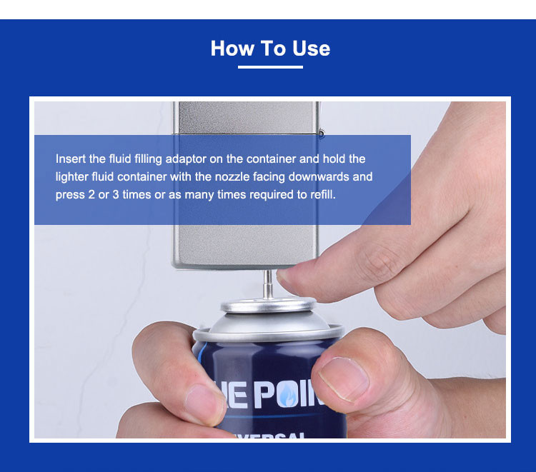 Wear Resistance Gas Lighter Refill Valve For Aerosol Gas Lighter Cans