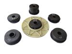 Plastic 296MM Excavator Coupling 48Teeth Connection Plate