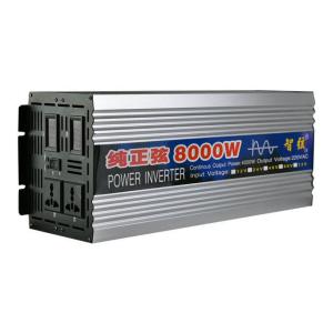 Wholesale China Supplier 8kw DC 12V 24V 48V 60V To AC 220V 50Hz Pure Sine Wave off grid Inverter 8000W from china suppliers