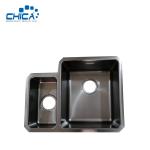 SUS201 304 Stainless Steel Kitchen Sink Double Bowl Topmount Kitchen Sink For