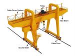 Used Electric Double Girder Gantry Crane Box Type Granite Marble Stone Hoisting