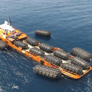 Wholesale Docking Boat Protection Pneumatic Yokohama Rubber Fender 50kpa from china suppliers