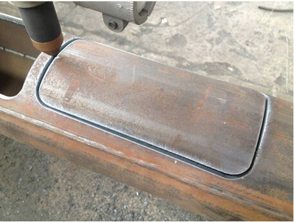 Galvanised Street Light Pole Production Line CNC Plasma Cutting Machine