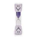 Plastic Three Minute Sand Timer Hourglass Toothbrush Timer Traditional Design