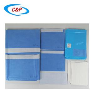 Wholesale Medical Operation Room Universal Surgical Pack With Nonwoven Material In Blue from china suppliers