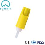 Sterile Blood Collection Safety Lancet Needle 26G 1.6MM Yellow 100 Pieces Per