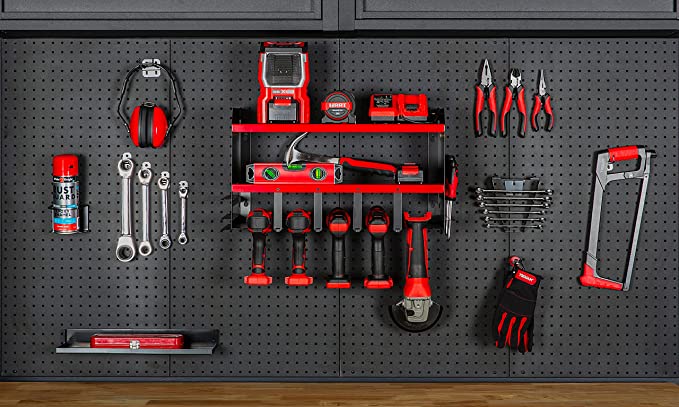 1mm Thickness Power Tool Organizer for Streamlined Garage Storage and Organization