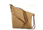 Wholesale Canvas Handbags Folded Design Waxed Canvas Messenger Bag