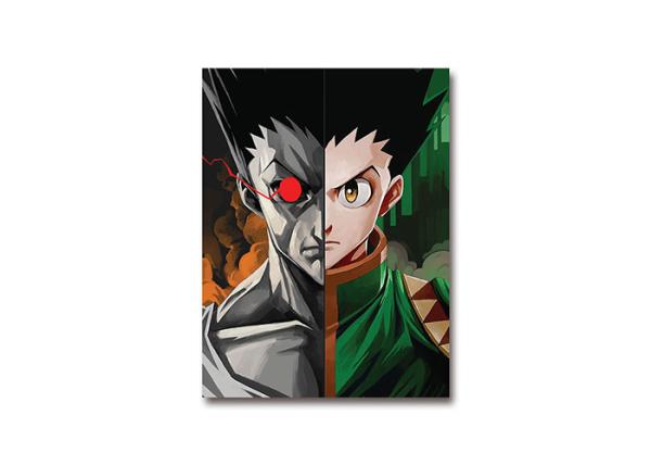 Film Lamination Lenticular Flip 3D HUNTER × HUNTER Triple Transition Anime