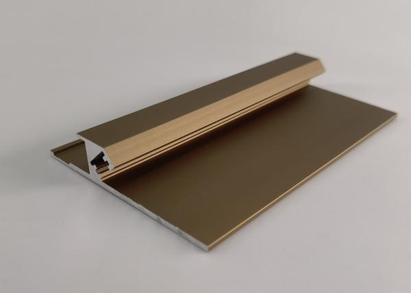 GB/75237 Furniture wardrobe Aluminium Profile For Kitchen Cabinets