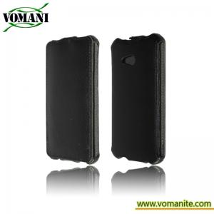 Wholesale Heat pressing Leather cover Stand Case for HTC ONE M7 from china suppliers