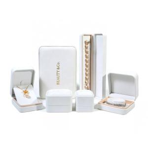 Wholesale Custom Logo Jewelry Packaging Box High End Pu Leather Material from china suppliers