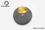 Taxi Roof LED Light Magnets , Neodymium Round Rubber Pot Magnet