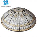 Curved Church Stained Glass, Church Glass Roof Customization