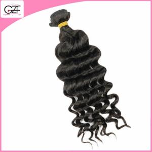 Wholesale Natural Color Brazilian Virgin Deep Wave Hair Wholesale Price Cheap Unprocessed Hair from china suppliers