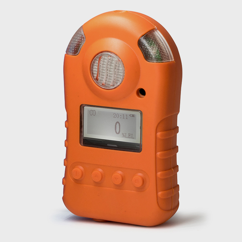 Long Life Portable Single Gas Detector For CO CO2 H2S CH4 NH3 VOC SO2 CL2