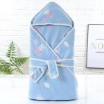 Soft Organic Cotton Hooded Baby Towel , Baby Bath Cover Towel Super Absorbent