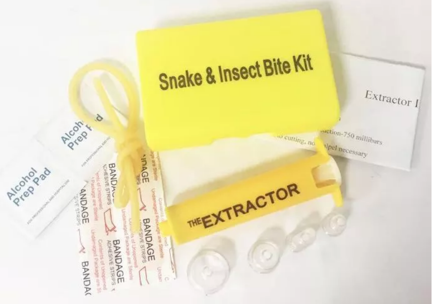 Bee Sting Snake Venom Extractor Kit Outdoor Hiking Traveling Emergency Poison Remove Pump Tools
