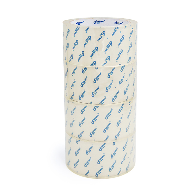 Super Clear BOPP Packing Tape For Carton Sealing And Masking 44μ Thickness